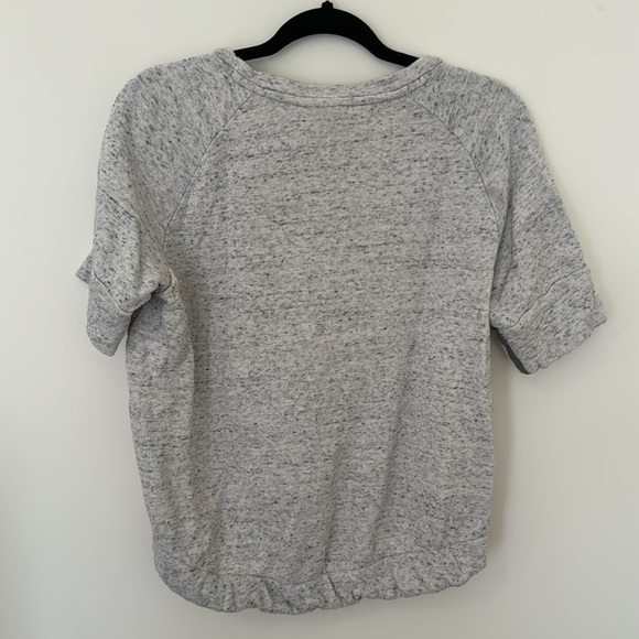 Adidas Short Sleeve Cropped Sweatshirt sz M - Picture 5 of 5